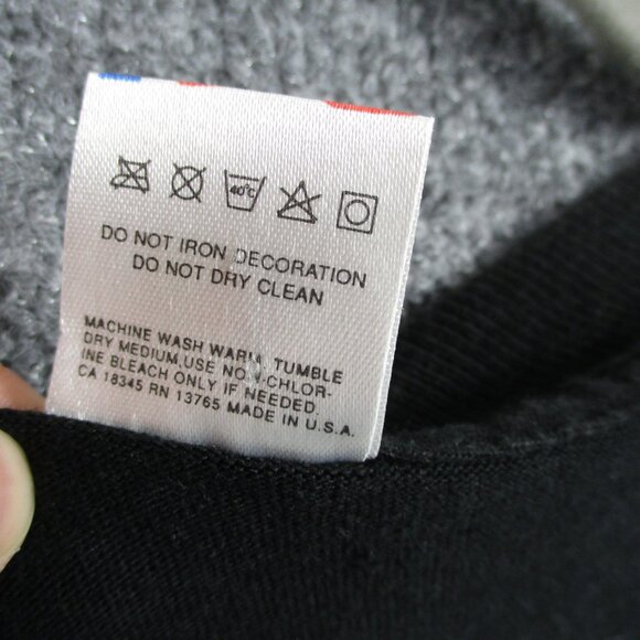 VINTAGE Western Shirt Mens L Black Skull Native Buffalo Single Stitch USA Made - Picture 6 of 15